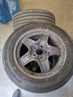 Plechové disky Opel R16 s Letnými pneumatikami 205/55 R16 - 5