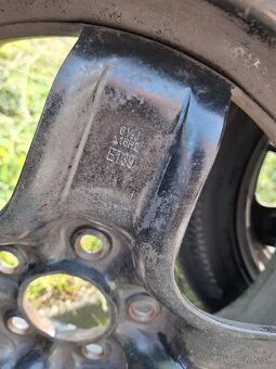 Plechové disky Opel R16 s Letnými pneumatikami 205/55 R16 - 5