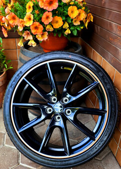 alu R19 5x112, ET44, letné pneu 245/35 Mercedes, Audi... - 5