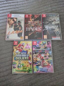 Nintendo Switch Oled + hry - 5