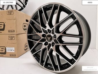 Škoda, Cupra alu disky 8,5J R19 5x112 ET50 1242 - 5