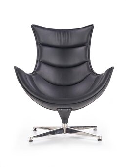 NOVÝ Moderné relaxačné kreslo glamour prémiové luxusné - 5