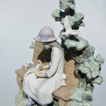 LLadró Veľká a ťažká zberateľská porcelánová soška - 5