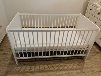 Detská postieľka biela - 5