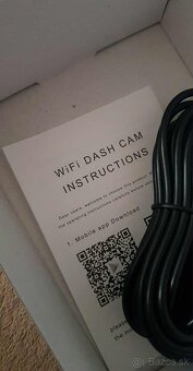 Predám kameru do auta – WiFi Full HD Dash Cam so Sony snímač - 5