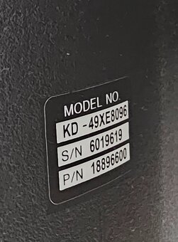 Sony Bravia KD-49XE8096 - 5