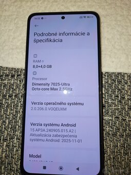 REDMI NOTE 14 5G,8/256 Gb,FARBA MIDNIGHT BLACK - 5