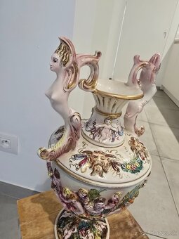 Porcelánová váza Capodimonte - 5
