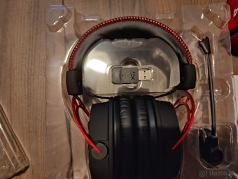 HyperX cloud alpha wireless NOVE, Herne sluchadla - 5