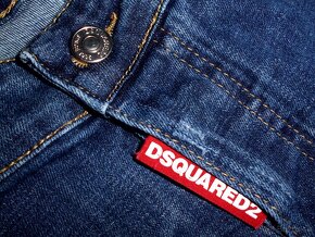 Dsquared dámske slim rifle s elastan tenšie M - 5