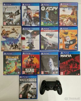 PlayStation 4 Fat 500GB biela herná konzola - 5