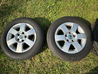 Hliníkové disky Škoda Octavia II, 5x112 R15 - 5