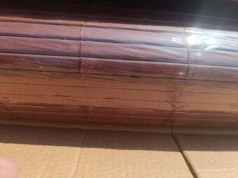 Plastová rohož na plot 180x400 3ks nová - 5