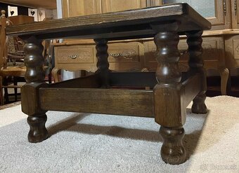 konferencny stolik, masiv, v 52 x 77 x 77 cm - 5