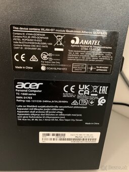 Acer Aspire TC-1660, i5-11400F/16GB/GTX1650 - 5