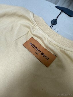 Louis Vuitton pánske tričko – béžové, veľkosť XXL - 5