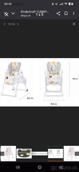 Detská jedálenská stolička - 5
