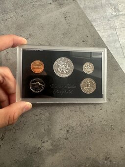 Predám mince USA 1968-S Clad Proof Set U.S. Mint - 5