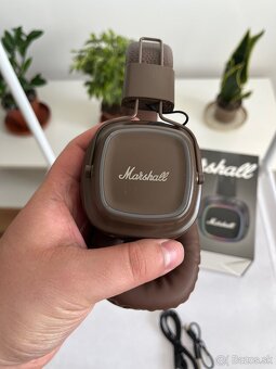 Bezdrôtové slúchadlá v štýle Marshall Major IV – nové - 5