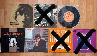 Predám zbierku 119 ks SP platní - 5