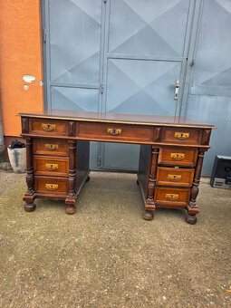 Starožitný písací stôl - 5