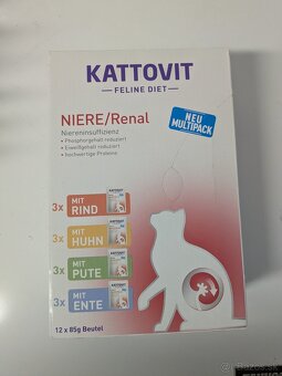 Krmivo pre mačky Kattovit Niere Renal - 5