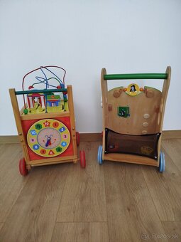 Drevené chodítko a kocka - 5