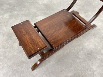 Art deco kvetinový stojan Thonet veľmi - 5