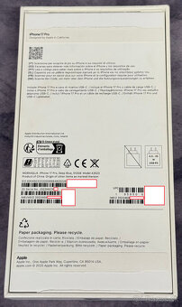 NOVÝ Apple iPhone 17 Pro 512GB Deep Blue - 5