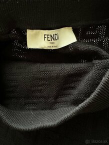 Nádherný čierny logo  FENDI set V.S - 5