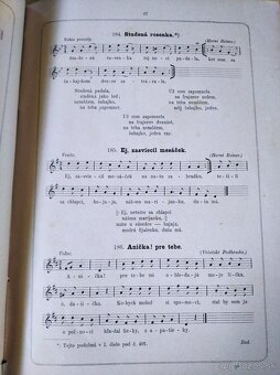 Slovenské spevy 3.díl, r.v. 1899 - 5