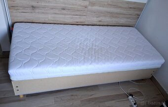 Postel 90x200 zánovná - výborná. - 5