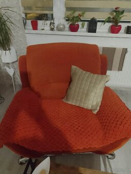 Sedačka + kreslo - 5