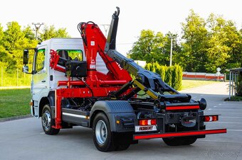 MERCEDES ATEGO HÁKOVÝ NOSIČ KONTAJNEROV HYDRAULICKÁ RUKA EU6 - 5