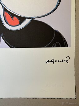 Andy Warhol "Mickey Mouse" Limitovaná edícia_Certifikát - 5
