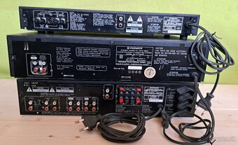 PIONEER - zosilňovač, tuner, stereo cassette deck - 5