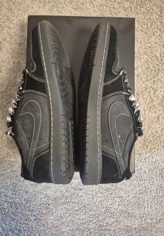 Jordan 1 Low "Travis scott" Black Phantom. - 5