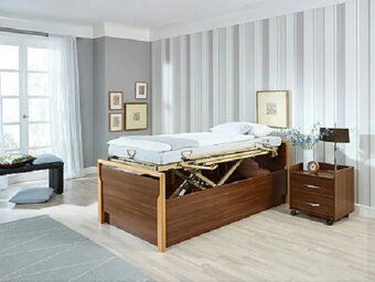 Polohovateľná elektrická posteľ - VLOŽKA BURMEIER - 5