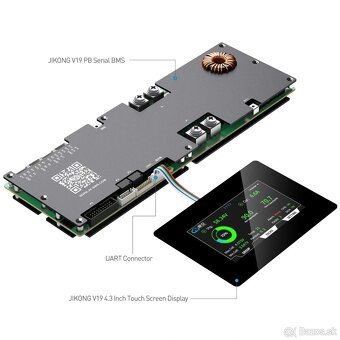 JK-PB2A16S20P BMS 200A + 2A BALACER 24V-48V V19 - 5