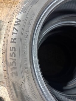 Predám letné pneu Barum 215/55R17 94W - 5