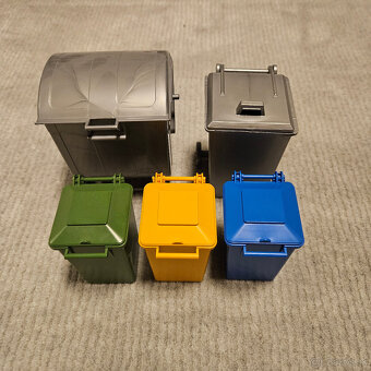 Sada mini smetiarskych košov Bruder - 5