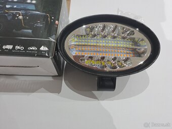 Led pracovne svetlo 144W - ovalne - 5