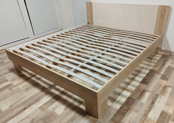 manzelska postel dub sonoma 180x200x56 cm - 5