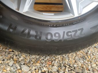 Subaru original disky r17 a letne pneu Continental - 5