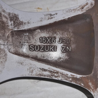 Suzuki disky 5x114,3 R16 6J ET50 - 5
