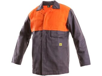 Blúza CXS MOFOS, zváračská, pánska, sivo-oranžová, montérky - 5