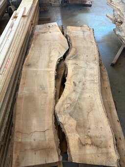 Vysušené orechové fošne, orech, 52 a 60 mm - 5