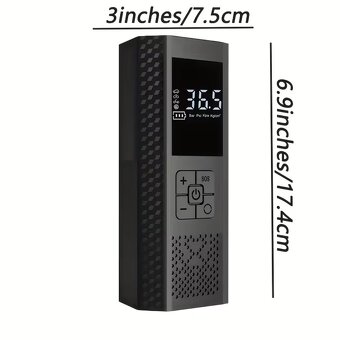 Auto kompresor nabíjací výkonný 150psi (10.34 bar) - 5