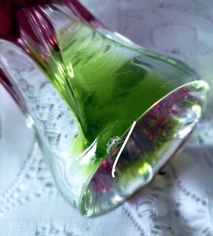 Váza - hutné sklo - 5