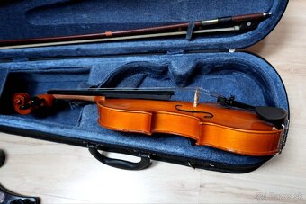 Predám detské husle 1/2 – Valencia V160 (husľový set) - 5